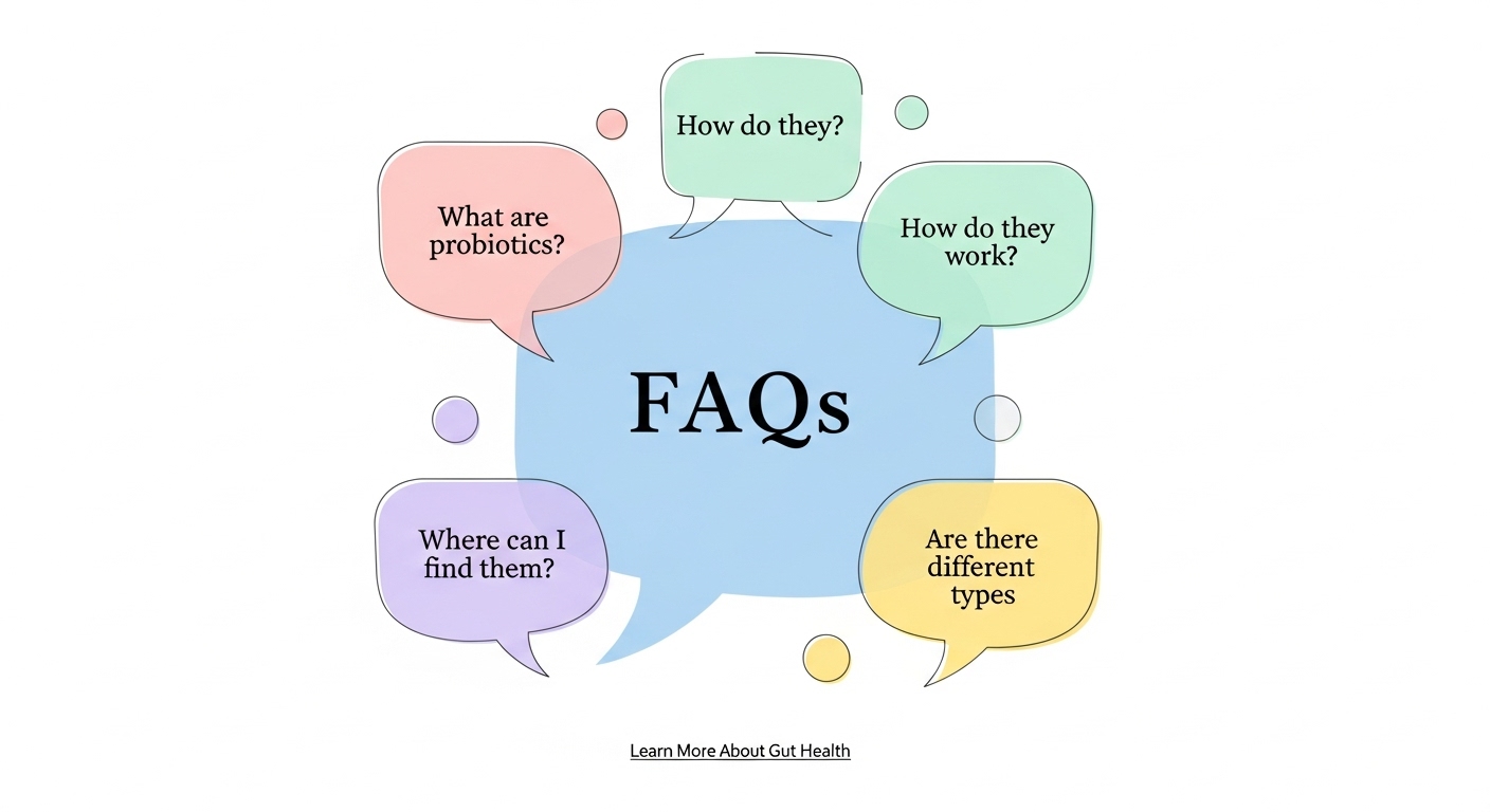 프로바이오틱스 관련 자주 묻는 질문 FAQ